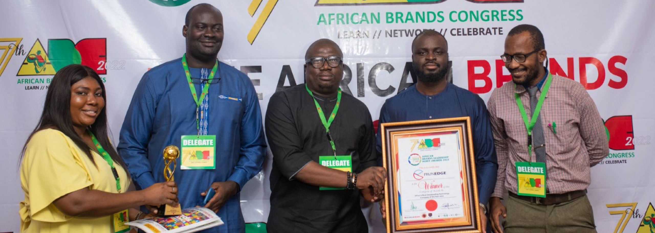 Prunedge Wins Africa’s Most Outstanding Technology Company of The Year 2022
